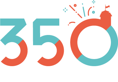 Logo 350e Ville de Rivière-du-Loup