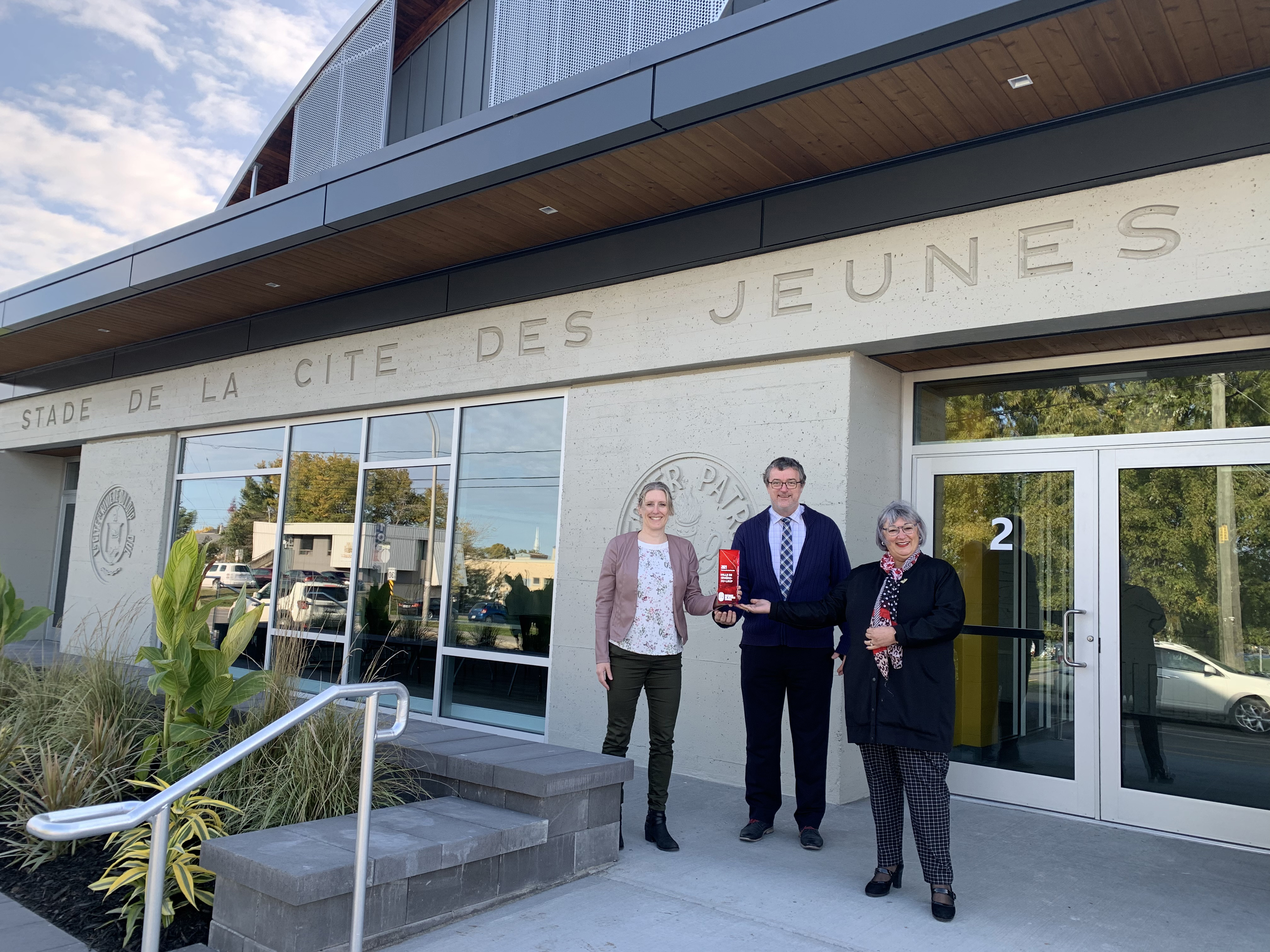 Rivière-du-Loup reçoit les honneurs de Patinage de vitesse Canada